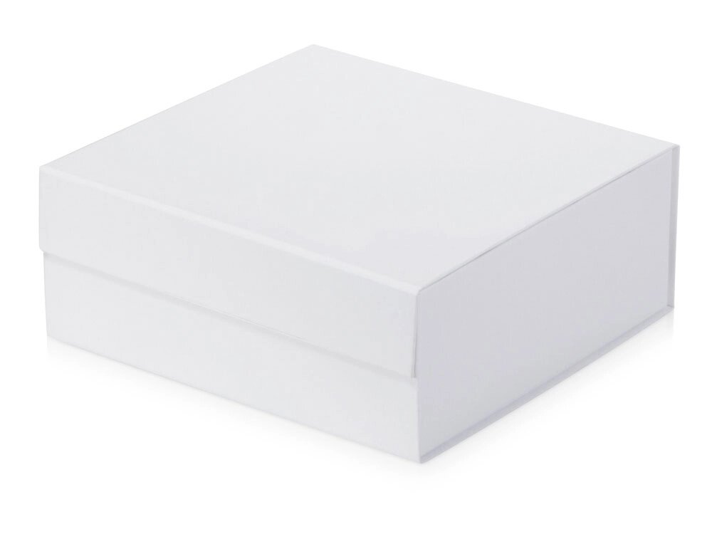 Коробка разборная на магнитах L, белый от компании ТОО VEER Company Group / Одежда и сувениры с логотипом - фото 1