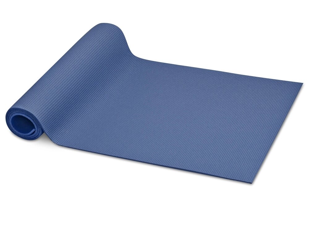 Коврик Cobra для фитнеса и йоги, ярко-синий от компании ТОО VEER Company Group / Одежда и сувениры с логотипом - фото 1