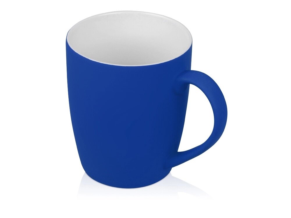 Кружка с покрытием soft-touch C1, синий классический от компании ТОО VEER Company Group / Одежда и сувениры с логотипом - фото 1