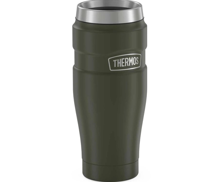 Кружка-термос из нерж. стали тм THERMOS SK1005 AG  0.47L от компании ТОО VEER Company Group / Одежда и сувениры с логотипом - фото 1