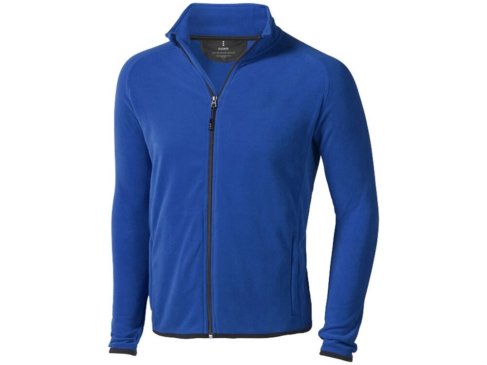 Куртка флисовая Brossard мужская, синий от компании ТОО VEER Company Group / Одежда и сувениры с логотипом - фото 1