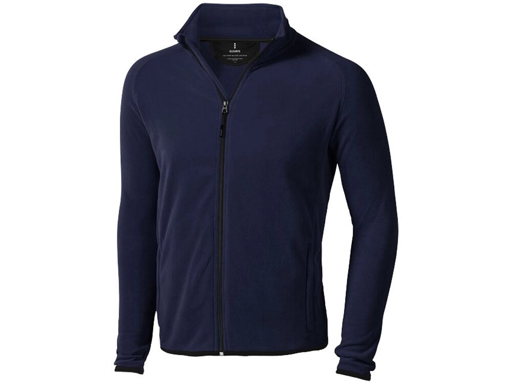 Куртка флисовая Brossard мужская, темно-синий от компании ТОО VEER Company Group / Одежда и сувениры с логотипом - фото 1