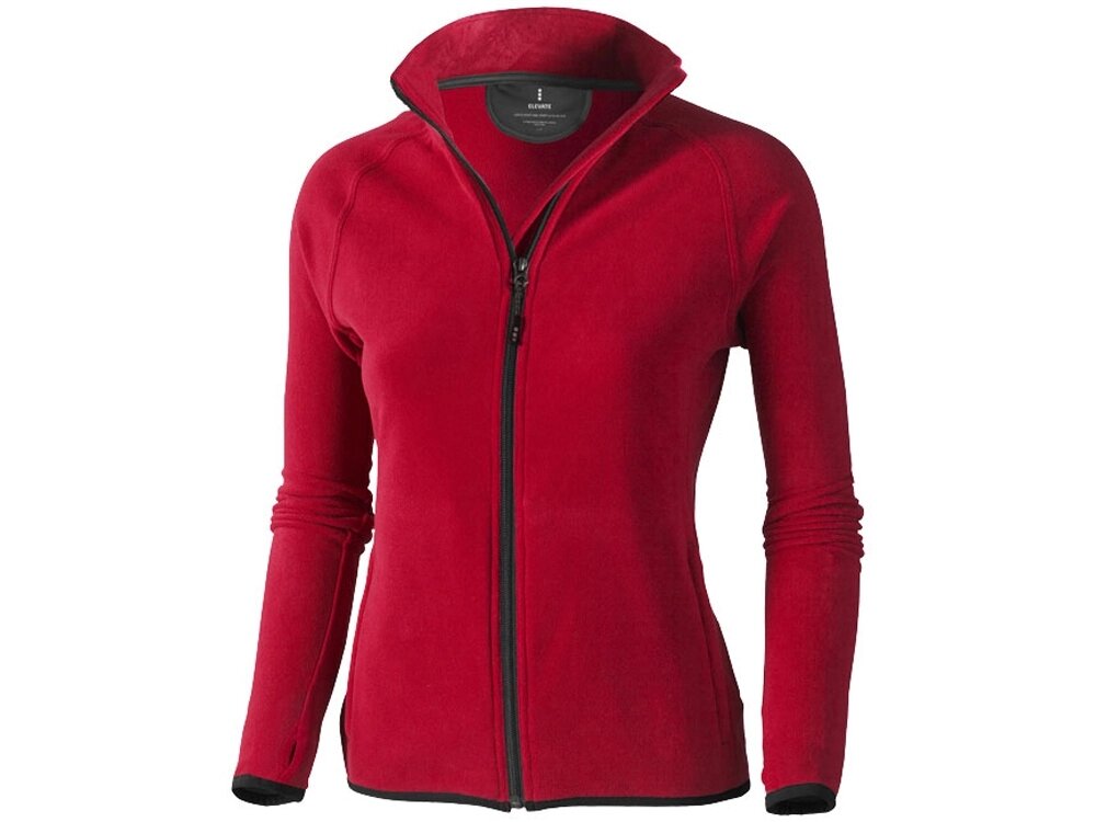 Куртка флисовая Brossard женская, красный от компании ТОО VEER Company Group / Одежда и сувениры с логотипом - фото 1