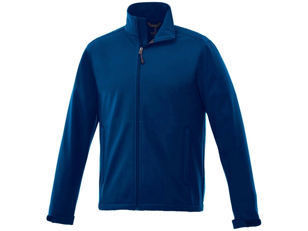 Куртка софтшел Maxson мужская, темно-синий от компании ТОО VEER Company Group / Одежда и сувениры с логотипом - фото 1