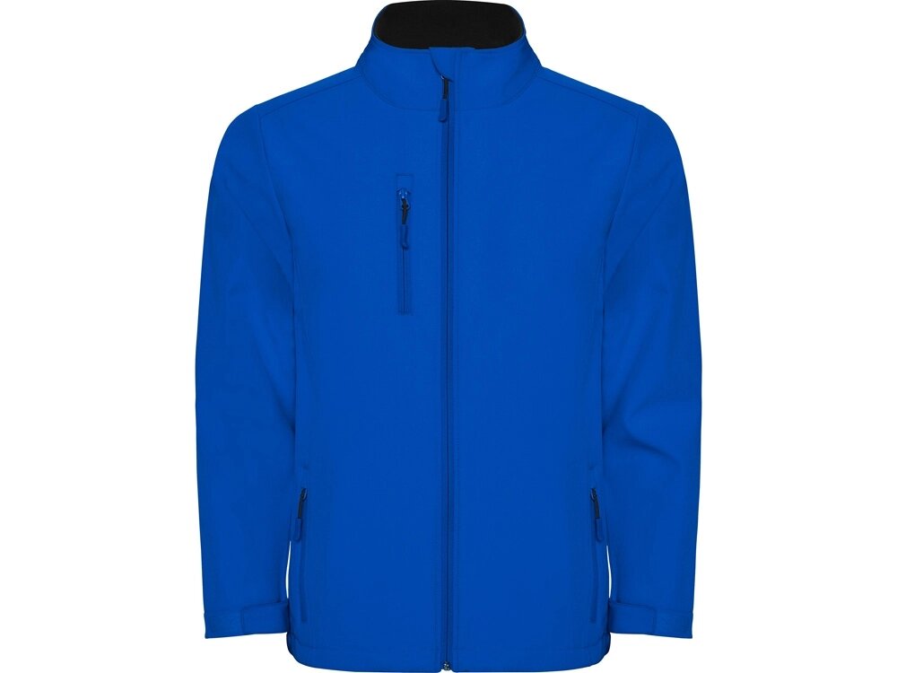 Куртка софтшелл Nebraska детская, королевский синий от компании ТОО VEER Company Group / Одежда и сувениры с логотипом - фото 1