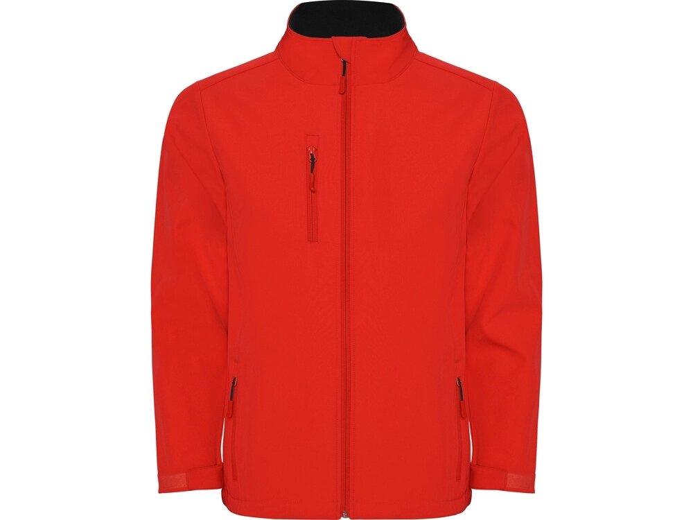 Куртка софтшелл Nebraska детская, красный от компании ТОО VEER Company Group / Одежда и сувениры с логотипом - фото 1