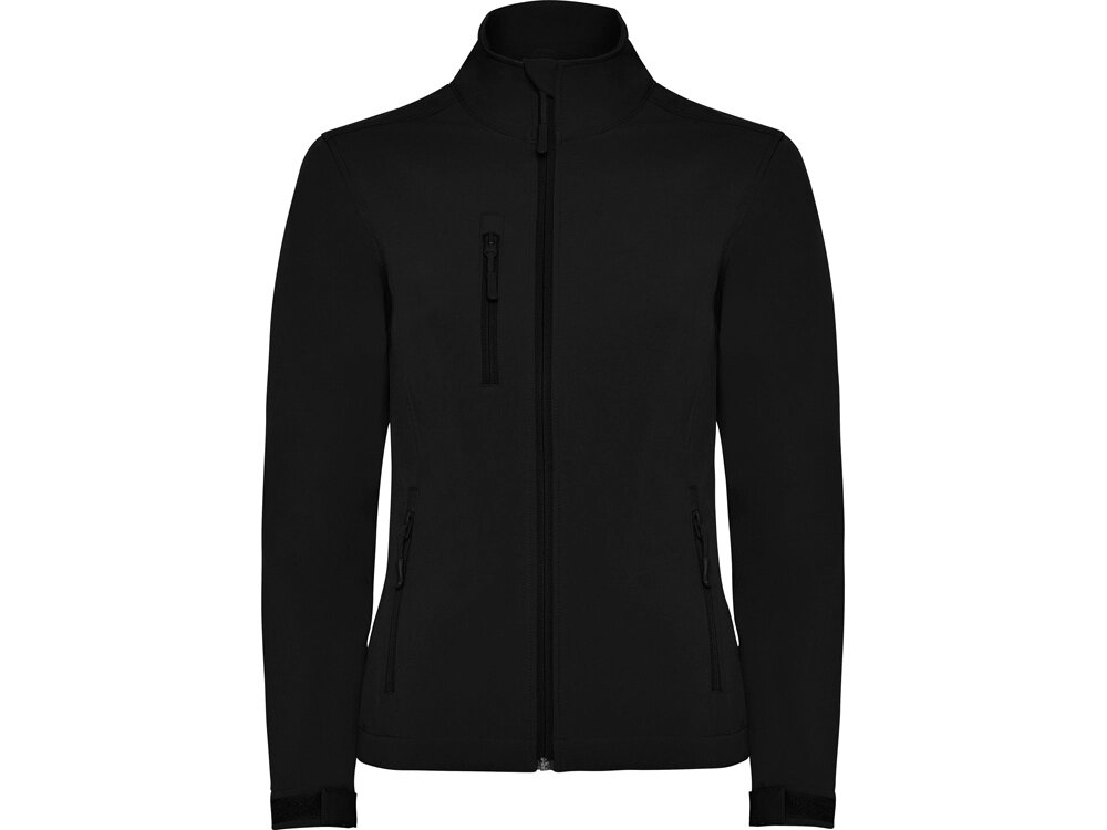 Куртка софтшелл Nebraska женская, черный от компании ТОО VEER Company Group / Одежда и сувениры с логотипом - фото 1