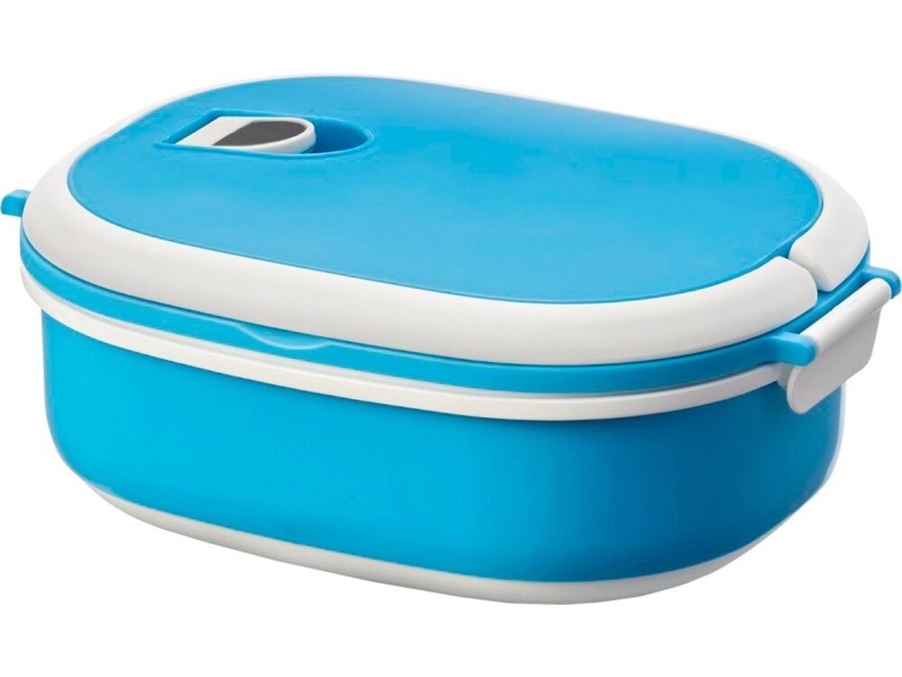 Ланч-бокс Spiga 750 мл для микроволновой печи, синий от компании ТОО VEER Company Group / Одежда и сувениры с логотипом - фото 1