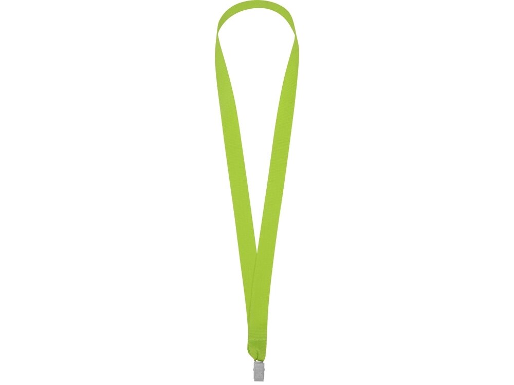 Ланьярд с клипом, зеленое яблоко от компании ТОО VEER Company Group / Одежда и сувениры с логотипом - фото 1
