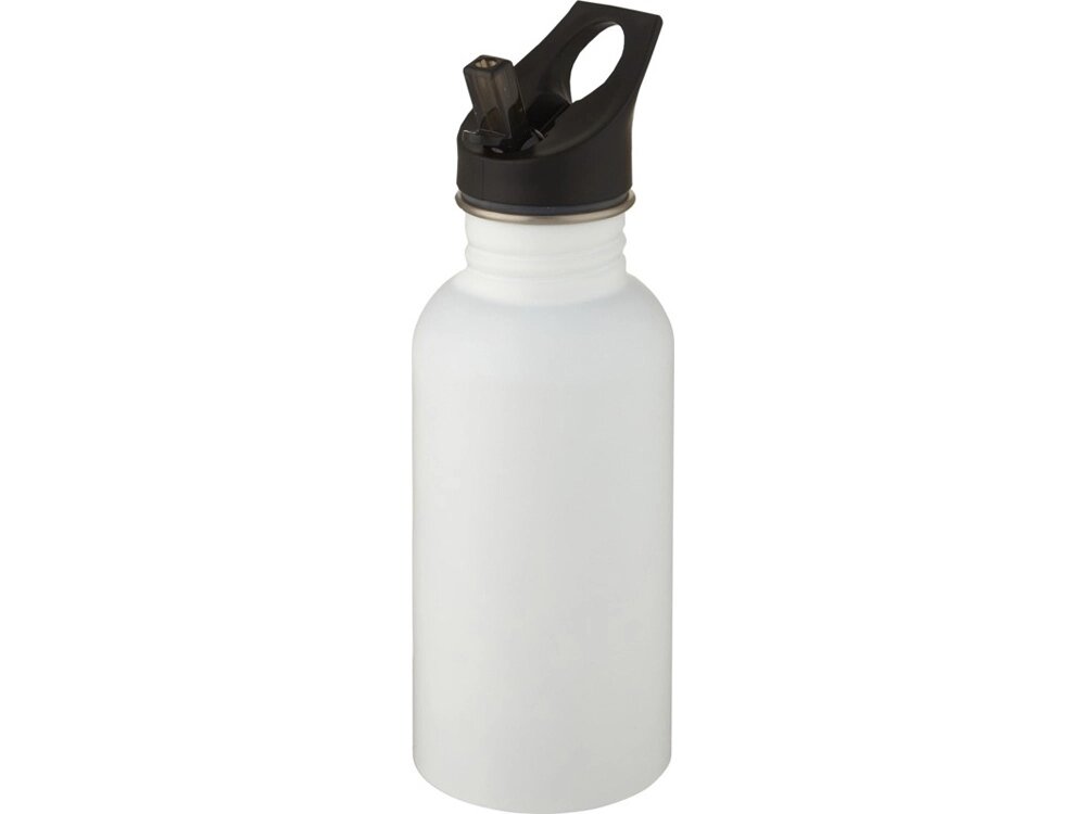 Lexi, спортивная бутылка из нержавеющей стали объемом 500 мл, белый от компании ТОО VEER Company Group / Одежда и сувениры с логотипом - фото 1