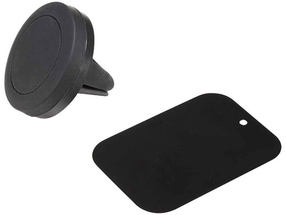 Магнитный держатель для телефона, черный от компании ТОО VEER Company Group / Одежда и сувениры с логотипом - фото 1