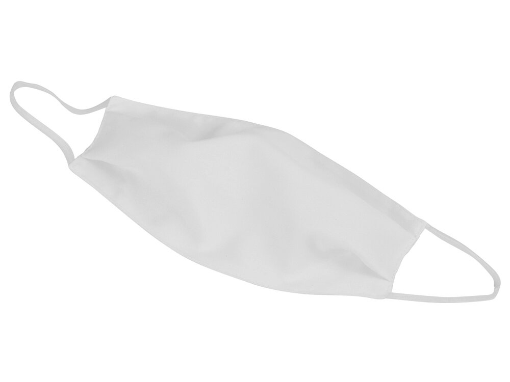 Маска для лица многоразовая для сублимации, размер M-L, белый от компании ТОО VEER Company Group / Одежда и сувениры с логотипом - фото 1