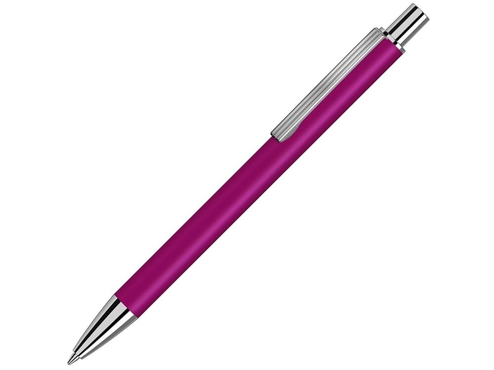 Металлическая автоматическая шариковая ручка Groove, розовый от компании ТОО VEER Company Group / Одежда и сувениры с логотипом - фото 1