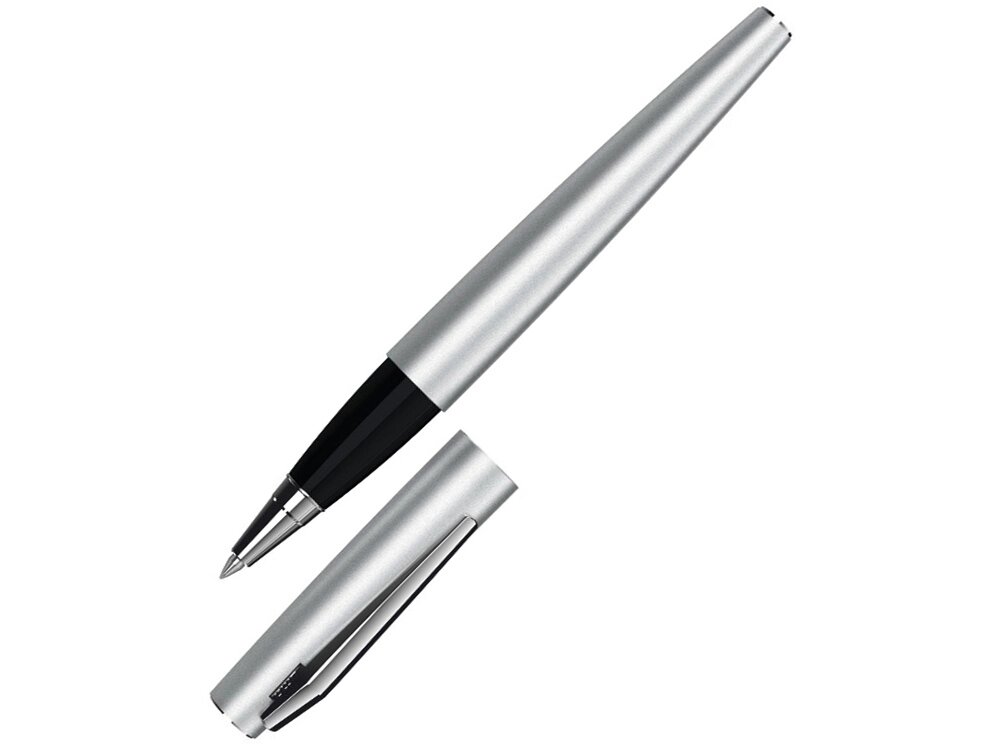 Металлическая ручка роллер Soul R, серебристый от компании ТОО VEER Company Group / Одежда и сувениры с логотипом - фото 1