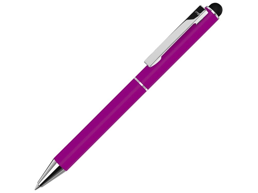 Металлическая шариковая ручка To straight SI touch, розовый от компании ТОО VEER Company Group / Одежда и сувениры с логотипом - фото 1