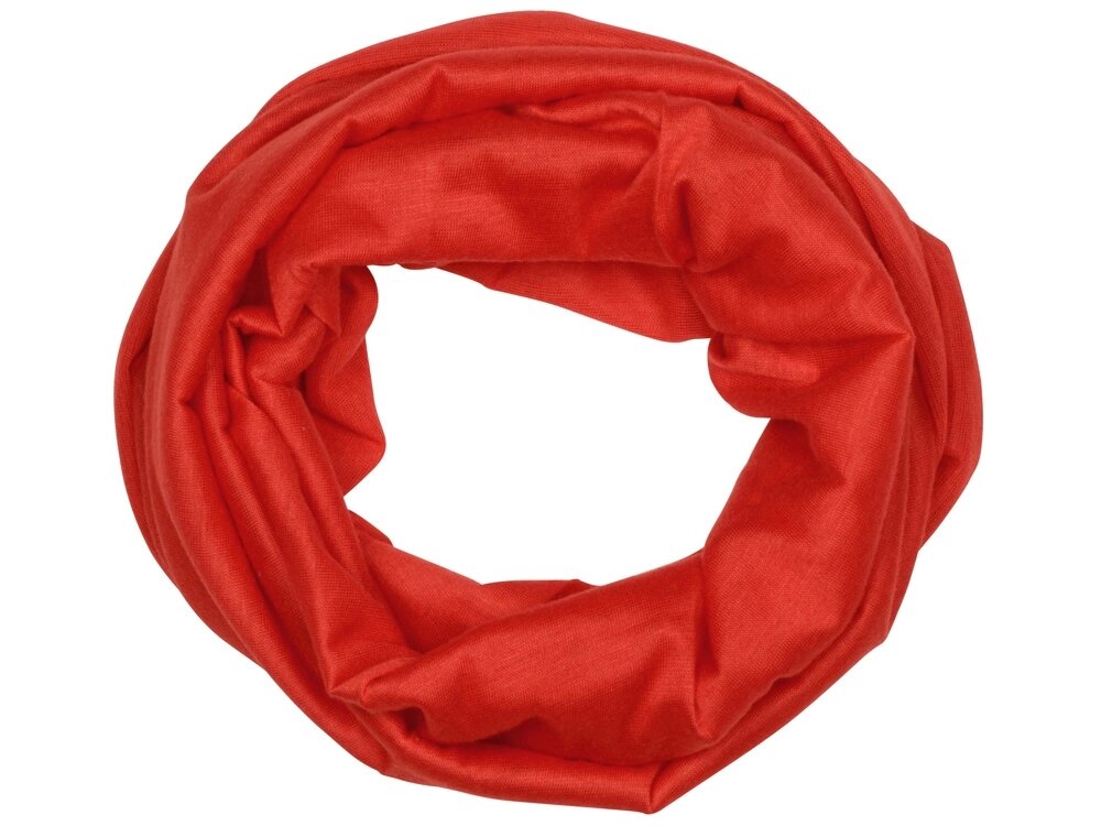 Мультифункциональная бандана Farbe, красный от компании ТОО VEER Company Group / Одежда и сувениры с логотипом - фото 1