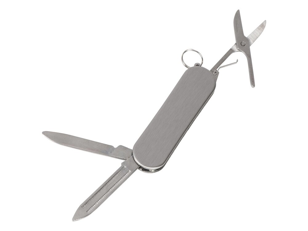 Мультитул-складной нож 3-в-1, металлик от компании ТОО VEER Company Group / Одежда и сувениры с логотипом - фото 1