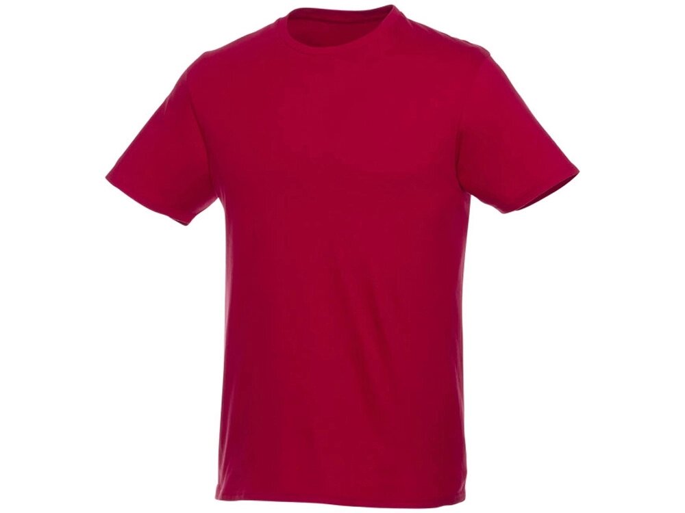 Мужская футболка Heros с коротким рукавом, красный от компании ТОО VEER Company Group / Одежда и сувениры с логотипом - фото 1