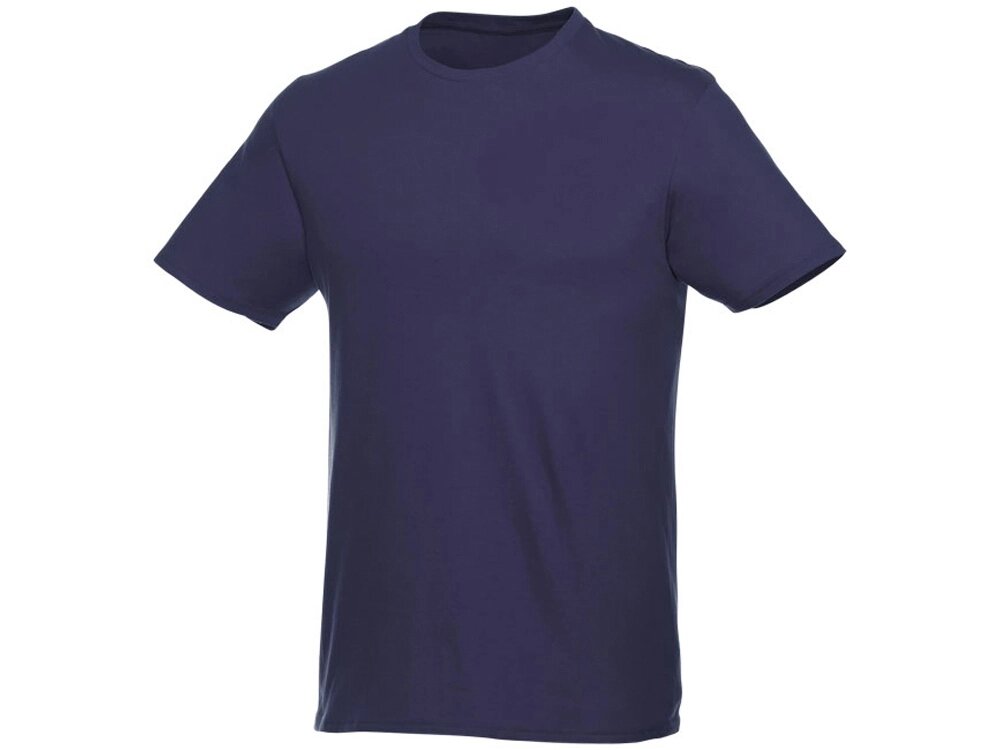 Мужская футболка Heros с коротким рукавом, темно-синий от компании ТОО VEER Company Group / Одежда и сувениры с логотипом - фото 1