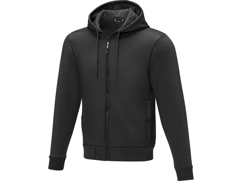 Мужская гибридная куртка Darnell, черный от компании ТОО VEER Company Group / Одежда и сувениры с логотипом - фото 1