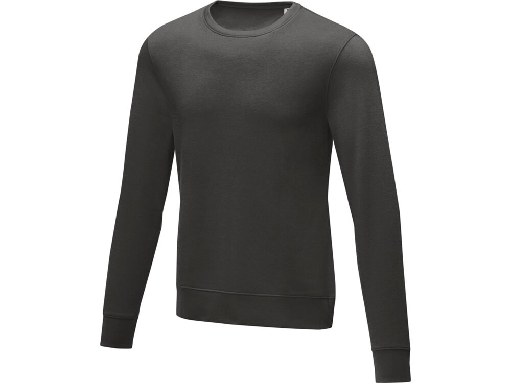 Мужской свитер Zenon с круглым вырезом, storm grey от компании ТОО VEER Company Group / Одежда и сувениры с логотипом - фото 1
