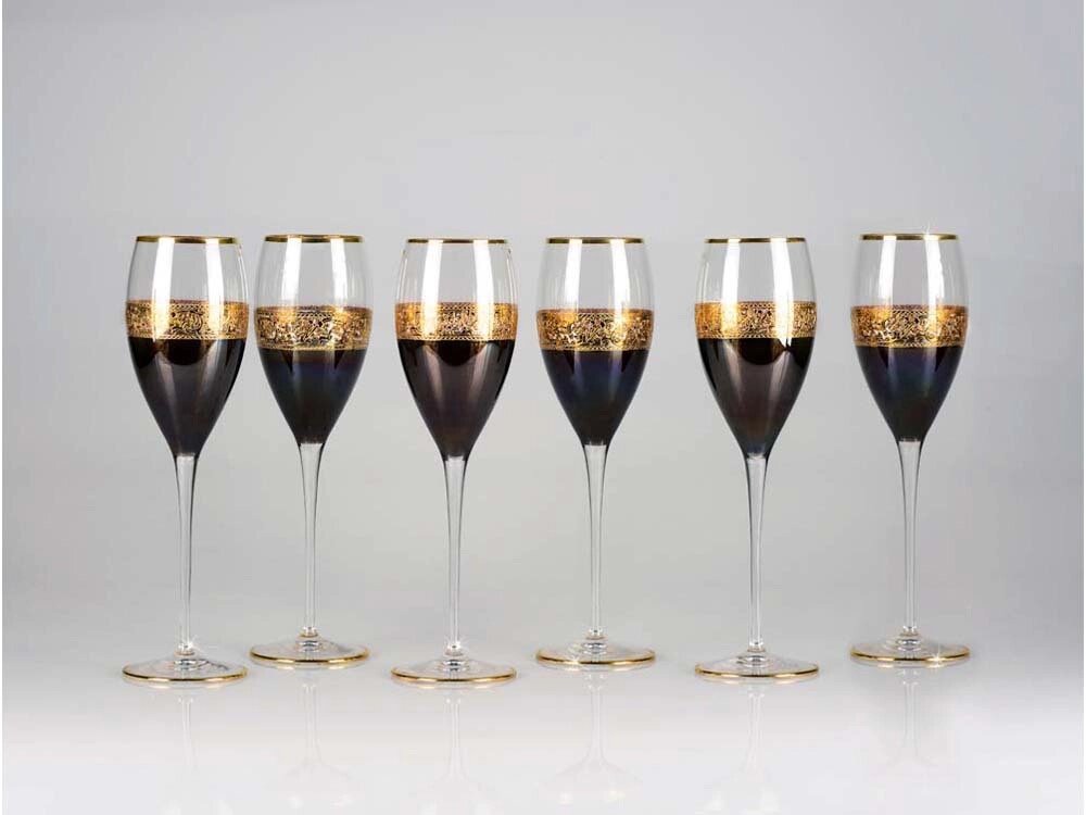 Набор бокалов для шампанского Несомненный успех (Р) от компании ТОО VEER Company Group / Одежда и сувениры с логотипом - фото 1