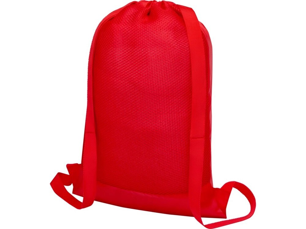 Nadi cетчастый рюкзак со шнурком, красный от компании ТОО VEER Company Group / Одежда и сувениры с логотипом - фото 1