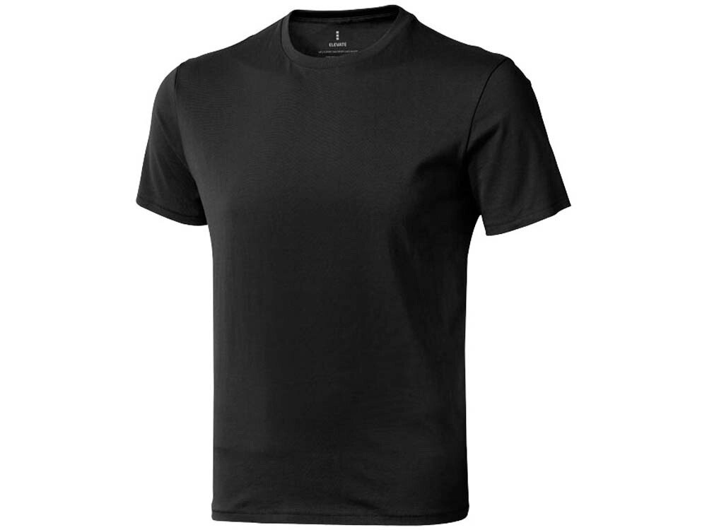 Nanaimo мужская футболка с коротким рукавом, антрацит от компании ТОО VEER Company Group / Одежда и сувениры с логотипом - фото 1