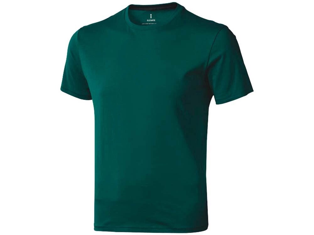 Nanaimo мужская футболка с коротким рукавом, изумрудный от компании ТОО VEER Company Group / Одежда и сувениры с логотипом - фото 1