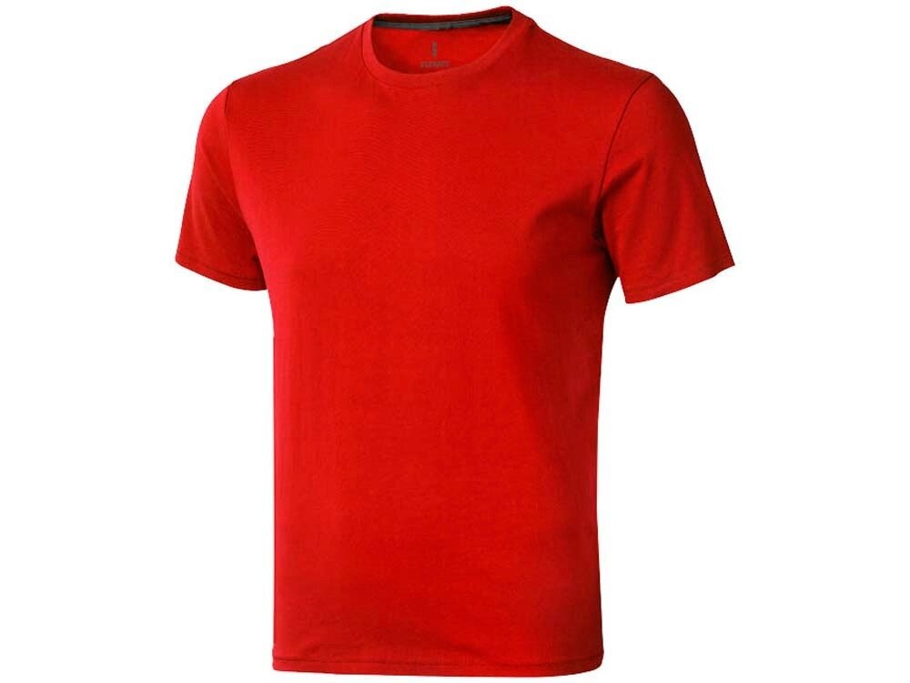 Nanaimo мужская футболка с коротким рукавом, красный от компании ТОО VEER Company Group / Одежда и сувениры с логотипом - фото 1