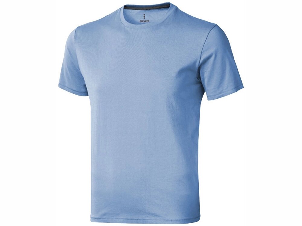 Nanaimo мужская футболка с коротким рукавом, св. голубой от компании ТОО VEER Company Group / Одежда и сувениры с логотипом - фото 1