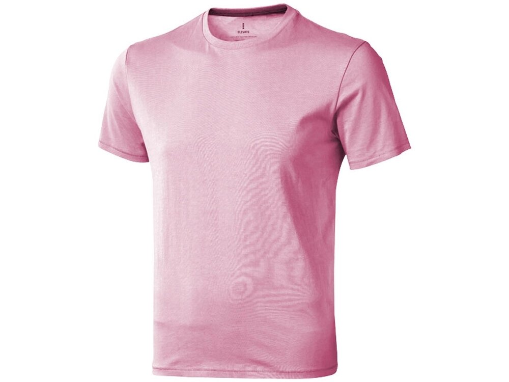 Nanaimo мужская футболка с коротким рукавом, светло-розовый от компании ТОО VEER Company Group / Одежда и сувениры с логотипом - фото 1