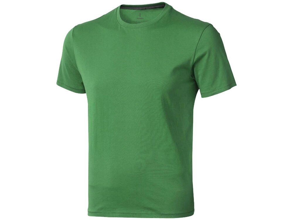 Nanaimo мужская футболка с коротким рукавом, зеленый папоротник от компании ТОО VEER Company Group / Одежда и сувениры с логотипом - фото 1