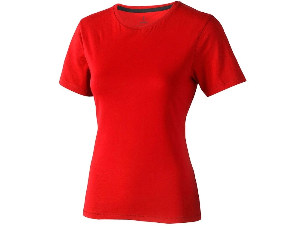 Nanaimo женская футболка с коротким рукавом, красный от компании ТОО VEER Company Group / Одежда и сувениры с логотипом - фото 1