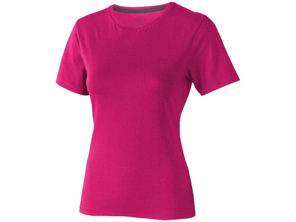 Nanaimo женская футболка с коротким рукавом, розовый от компании ТОО VEER Company Group / Одежда и сувениры с логотипом - фото 1