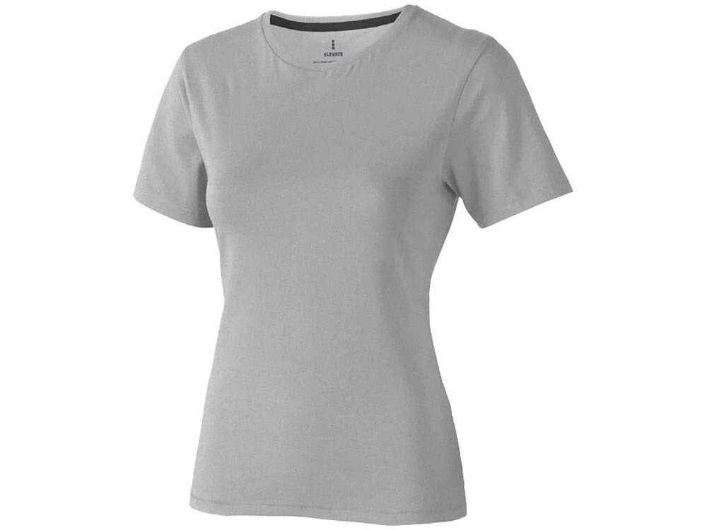 Nanaimo женская футболка с коротким рукавом, серый меланж от компании ТОО VEER Company Group / Одежда и сувениры с логотипом - фото 1