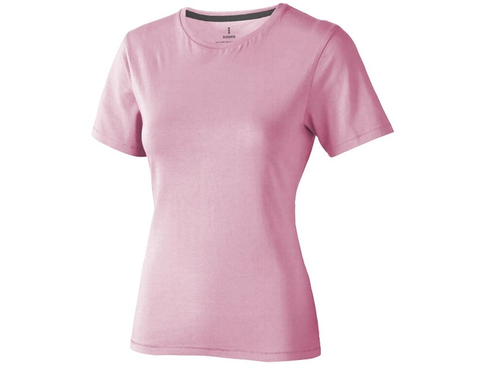Nanaimo женская футболка с коротким рукавом, светло-розовый от компании ТОО VEER Company Group / Одежда и сувениры с логотипом - фото 1