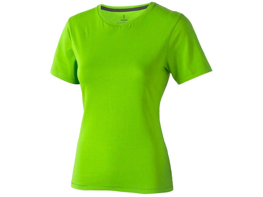 Nanaimo женская футболка с коротким рукавом, зеленое яблоко от компании ТОО VEER Company Group / Одежда и сувениры с логотипом - фото 1