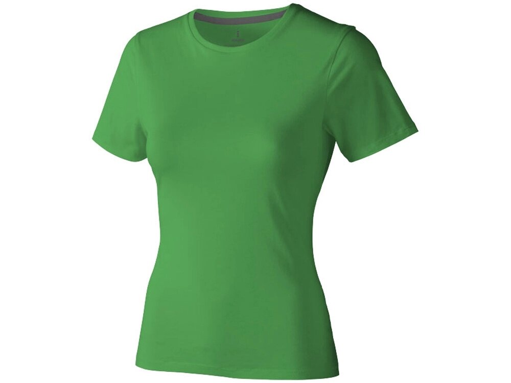 Nanaimo женская футболка с коротким рукавом, зеленый папоротник от компании ТОО VEER Company Group / Одежда и сувениры с логотипом - фото 1