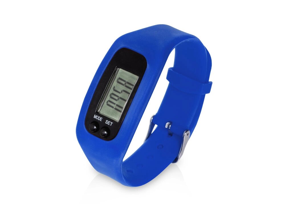 Наручные часы с шагомером Ridley, синий от компании ТОО VEER Company Group / Одежда и сувениры с логотипом - фото 1