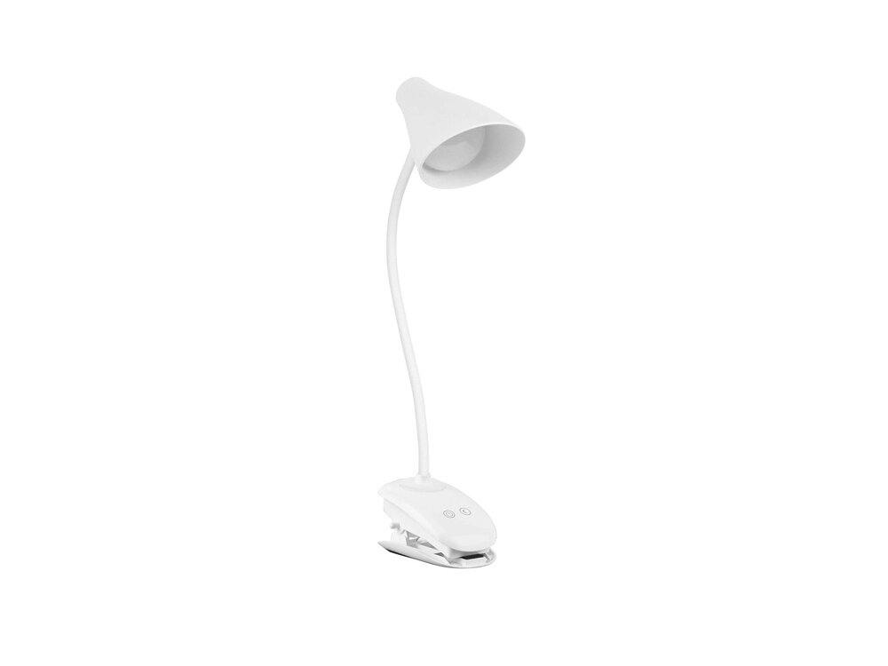 Настольная лампа Rombica LED Clamp, белый от компании ТОО VEER Company Group / Одежда и сувениры с логотипом - фото 1