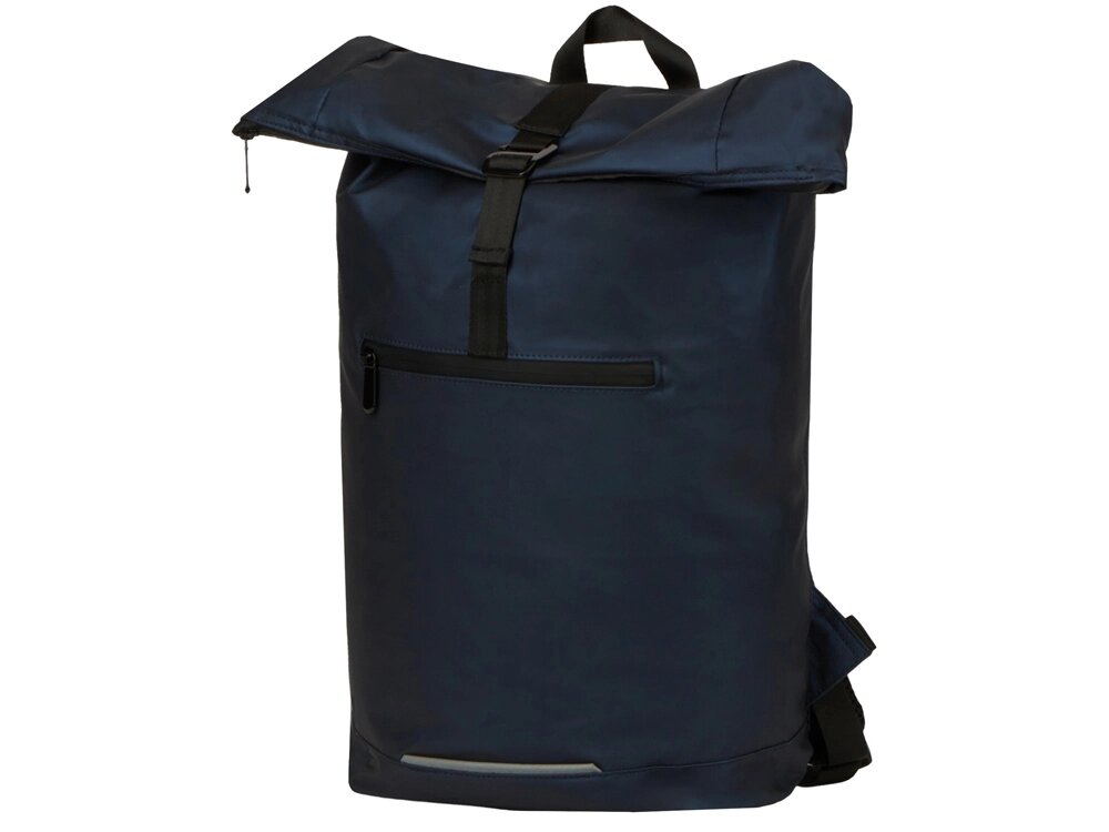 Непромокаемый рюкзак Landy для ноутбука, синий от компании ТОО VEER Company Group / Одежда и сувениры с логотипом - фото 1