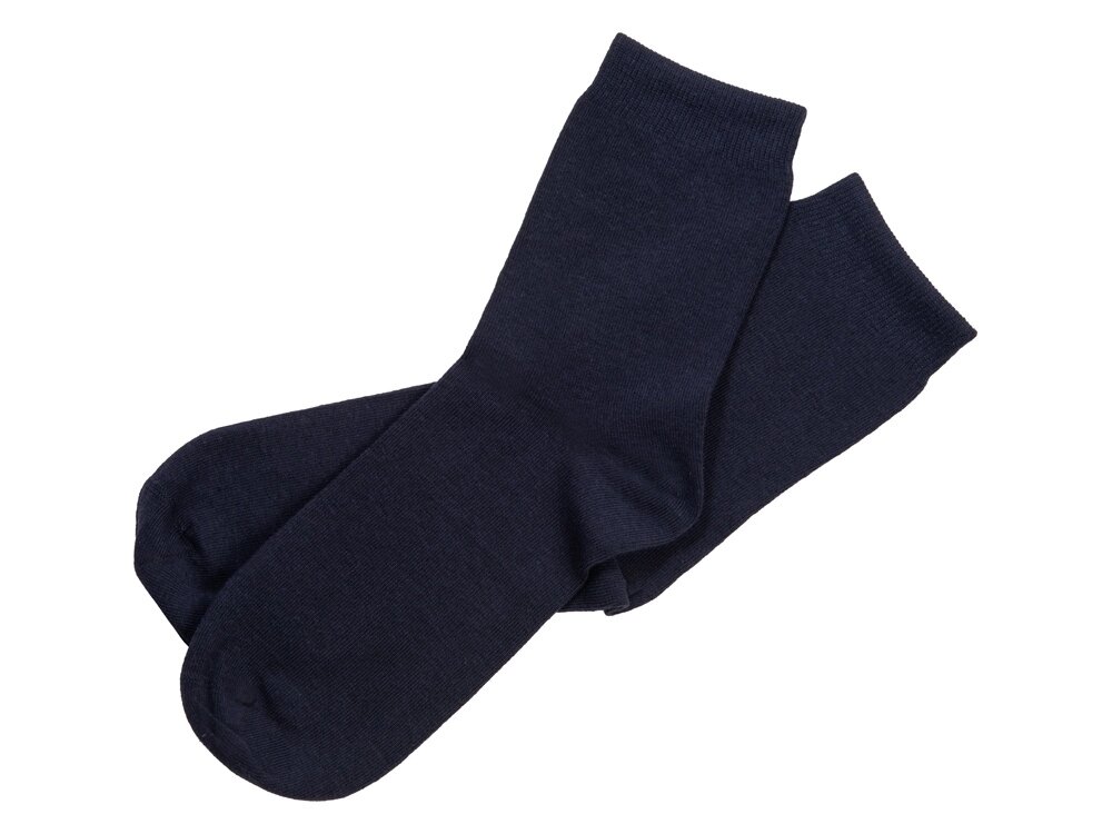 Носки Socks мужские темно-синие, р-м 29 от компании ТОО VEER Company Group / Одежда и сувениры с логотипом - фото 1