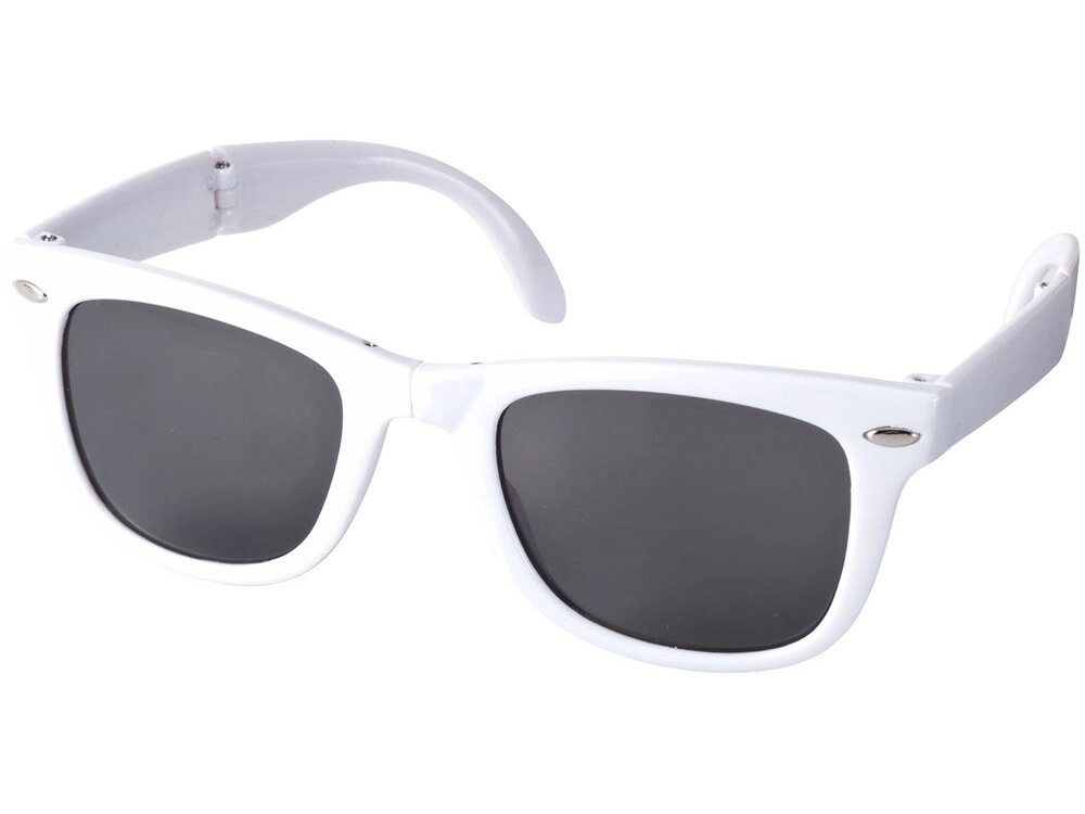 Очки солнцезащитные Sun Ray складные, белый от компании ТОО VEER Company Group / Одежда и сувениры с логотипом - фото 1