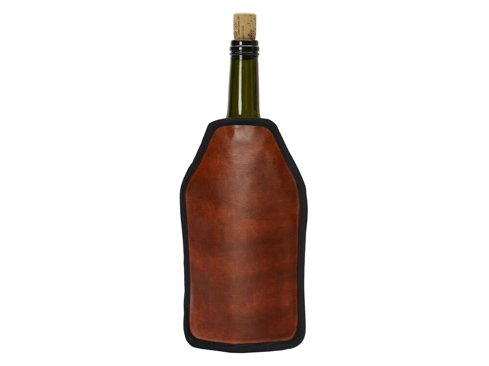 Охладитель для вина Fabrizio, коричневый от компании ТОО VEER Company Group / Одежда и сувениры с логотипом - фото 1
