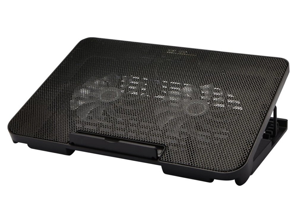 Охлаждающая подставка для игрового ноутбука Gleam, черный от компании ТОО VEER Company Group / Одежда и сувениры с логотипом - фото 1