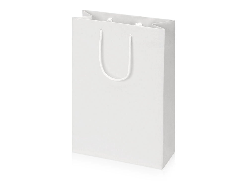 Пакет подарочный Imilit T, белый (P) от компании ТОО VEER Company Group / Одежда и сувениры с логотипом - фото 1