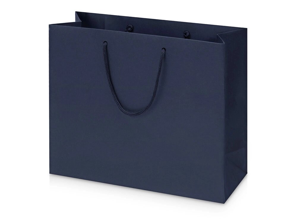 Пакет подарочный Imilit W, синий (P) от компании ТОО VEER Company Group / Одежда и сувениры с логотипом - фото 1