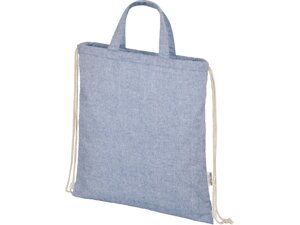 Pheebs 150 г/м² Aware рюкзак со шнурком из переработанных материалов - Синий