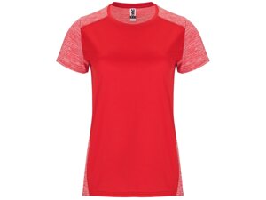 Спортивная футболка Zolder женская, красный/меланжевый красный